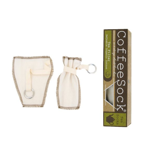 CoffeeSock TeaSock økologisk gjenbrukbart tefilter - KAFFAbutikk