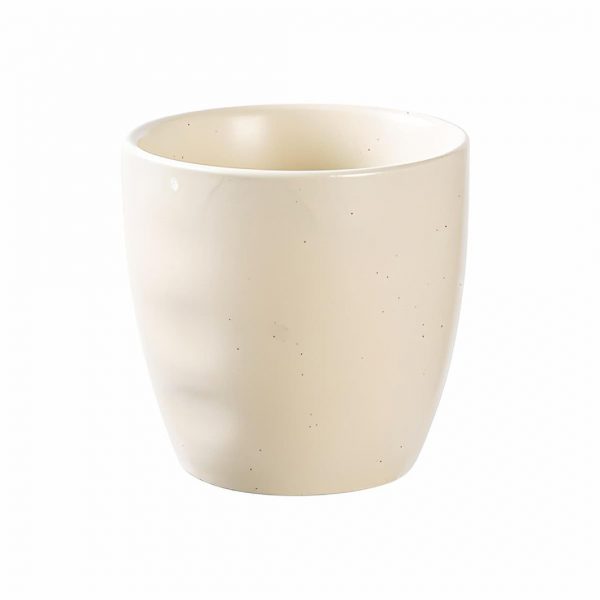 Keramisk liten kopp i lys design - KAFFAbutikk
